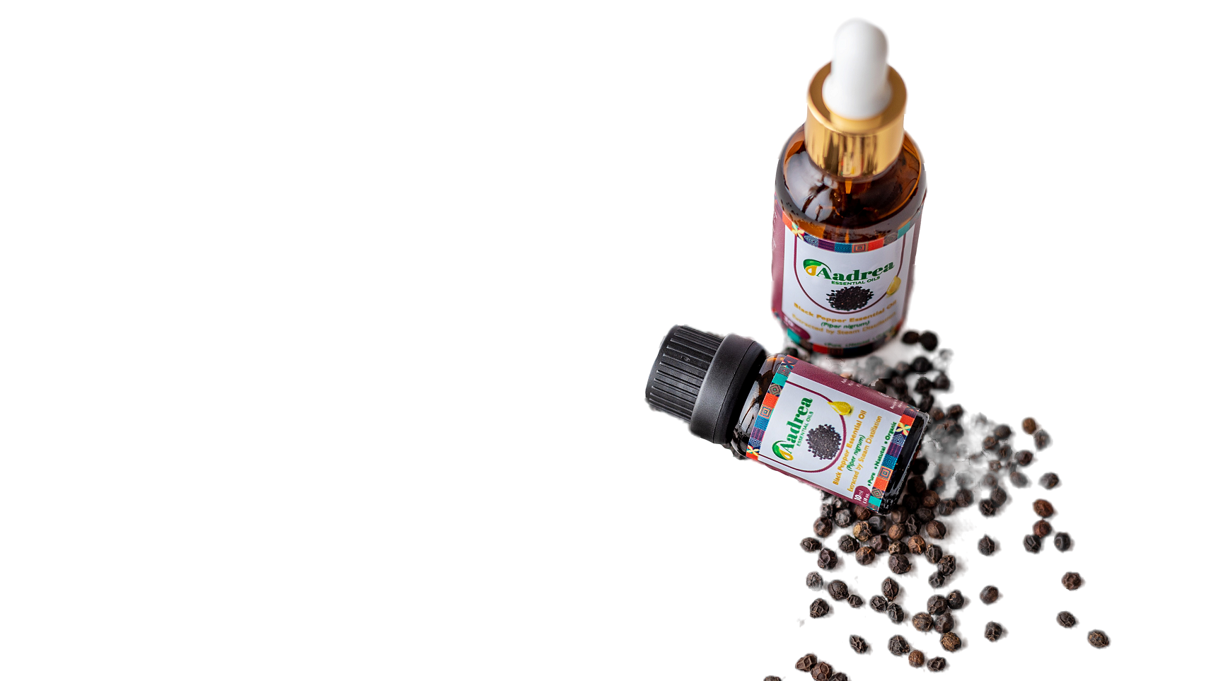 Black pepper oil from Uganda